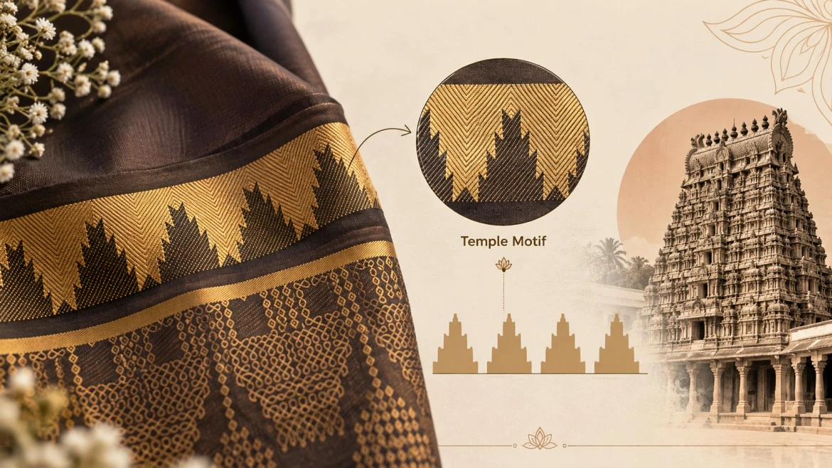 The Saree Patterns You've Seen a Hundred Times (But Never Knew the Name Of)